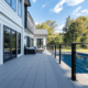 Durable and waterproof walkable PVC membrane for deck, ideal for Canadian outdoor spaces.