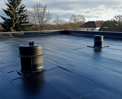 Top roofing materials for flat roofs like PVC, TPO, and EPDM for durability and protection