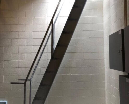 custom steel stairs