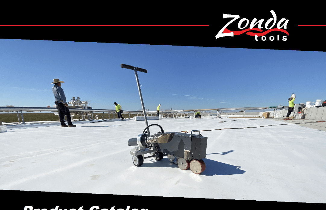 Zonda Single Ply Welders for High-Quality Flat Roof Installations