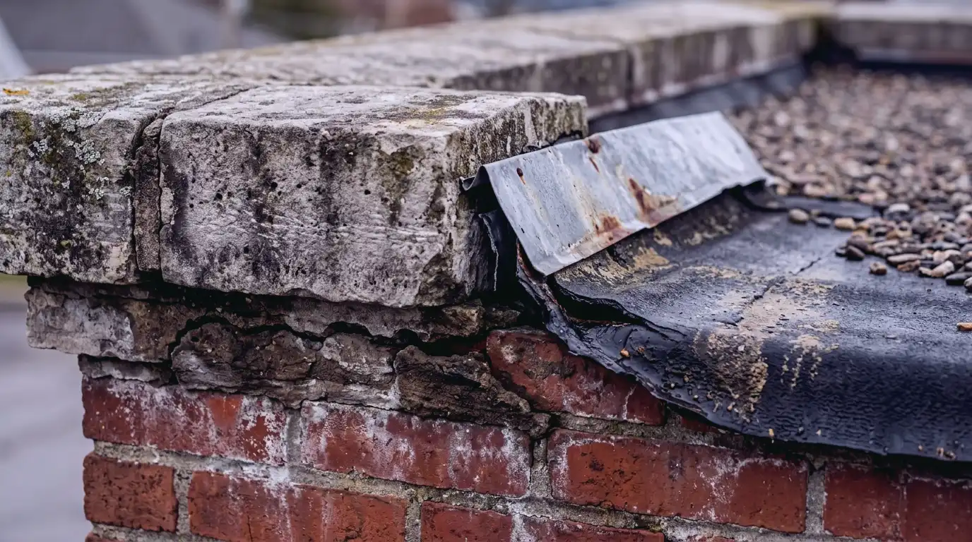 Representative commercial roof assessment detail for Brockville