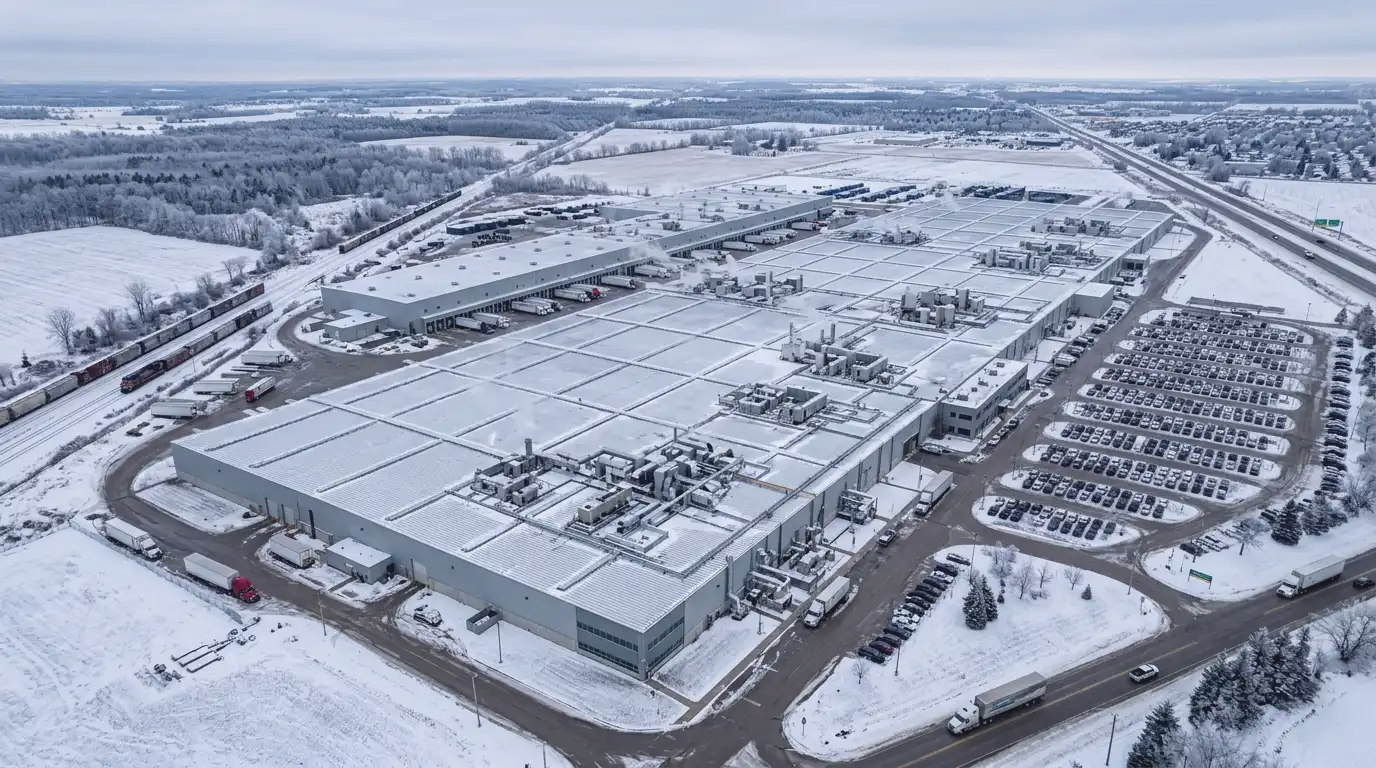 Ingersoll commercial roofing - representative low-slope rooftop view