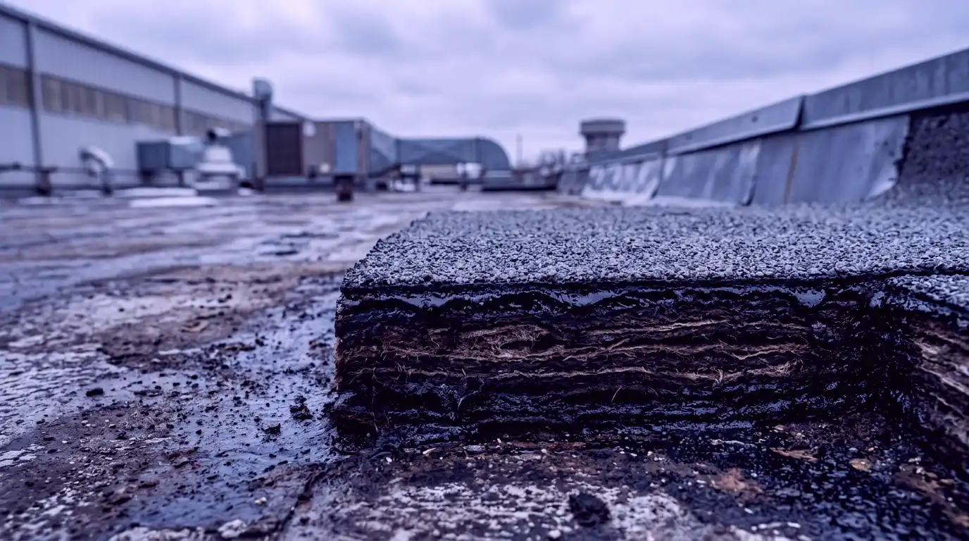 Representative commercial roof system detail for Ingersoll