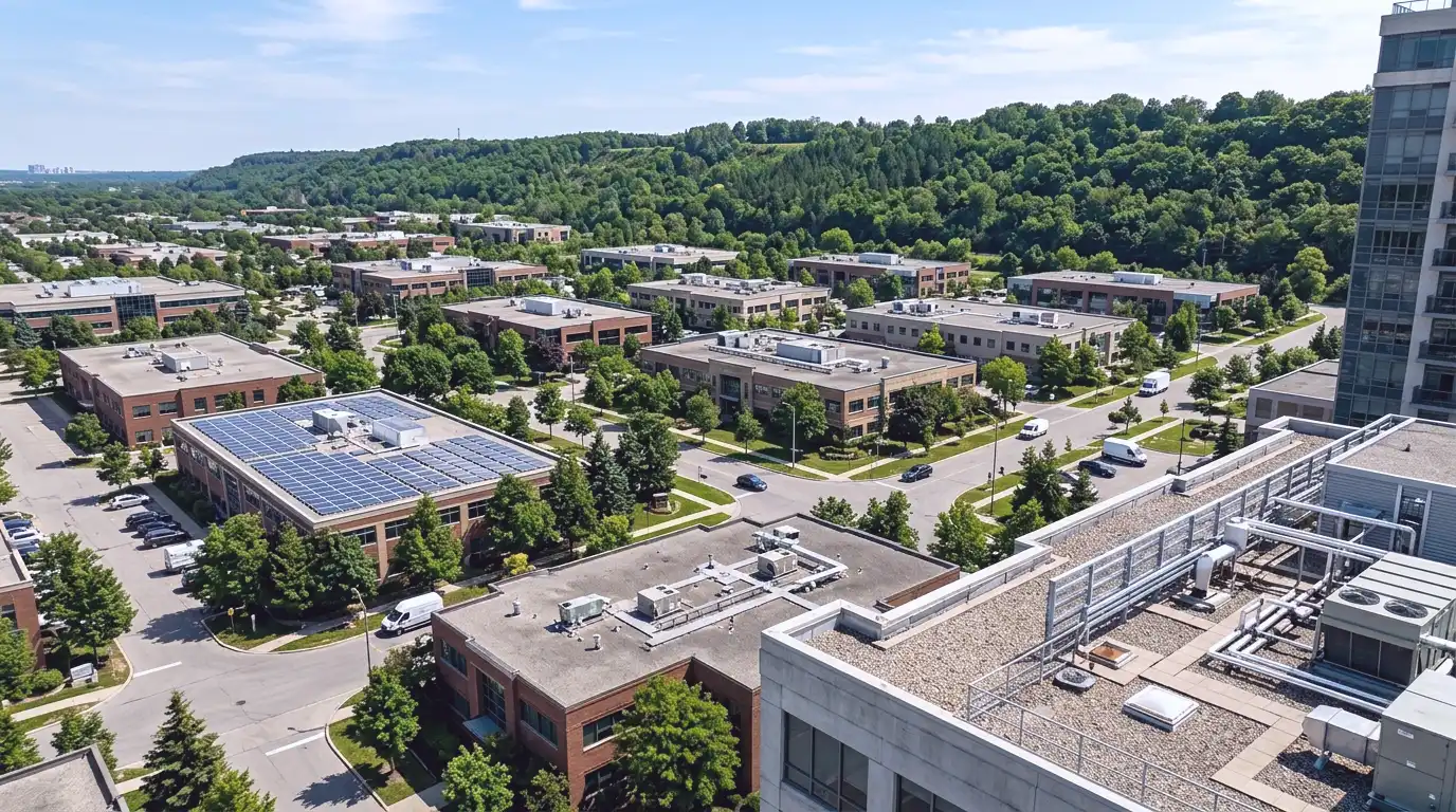 Hamilton commercial solar red hill business park