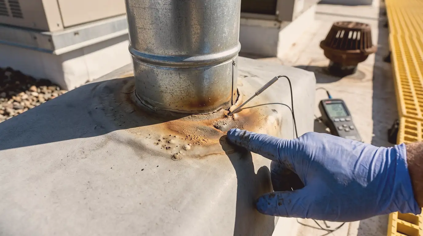 Windsor commercial solar process exhaust inspection